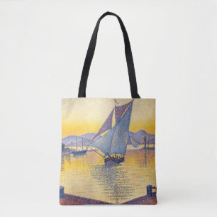 Bolsa Tote Paul Signac - O Porto ao Pôr-do-Sol, Ópera 236