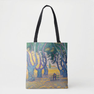 Bolsa Tote Paul Signac - Place des Lices, Saint-Tropez