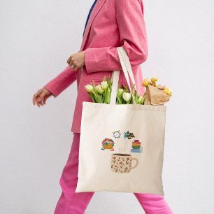 Bolsa Tote Pausa para Café da Mamãe em Meio ao Caos