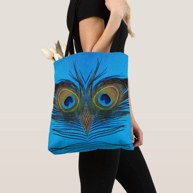Bolsa Tote Pavão (Close Up)