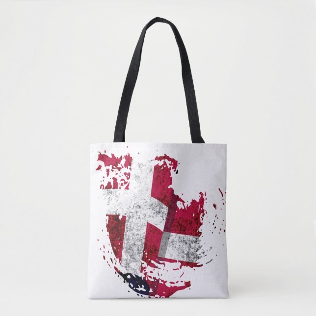 Bolsa Tote pavilhão da Dinamarca (Frente)