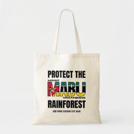 Bolsa Tote Pavilhão de proteção MONT MABU RAINFOREST Moçambiq