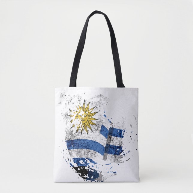 Bolsa Tote pavilhão do Uruguai (Frente)