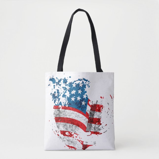Bolsa Tote pavilhão dos EUA (Frente)