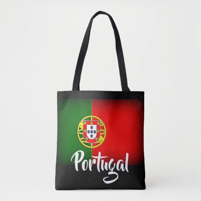 Bolsa Tote Pavilhão Escuro de Portugal (Frente)