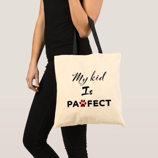 Bolsa Tote Pawfect Kid Tote Bag (Frente (produto))