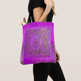Bolsa Tote PAWNEE MORNING STAR, Purple