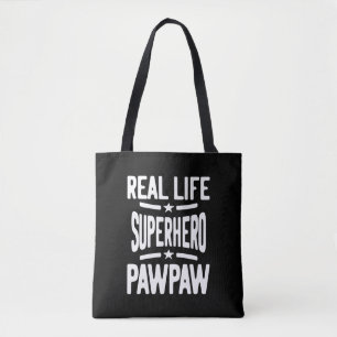 Bolsa Tote Pawpaw, super herói da vida real   Padre Vovô