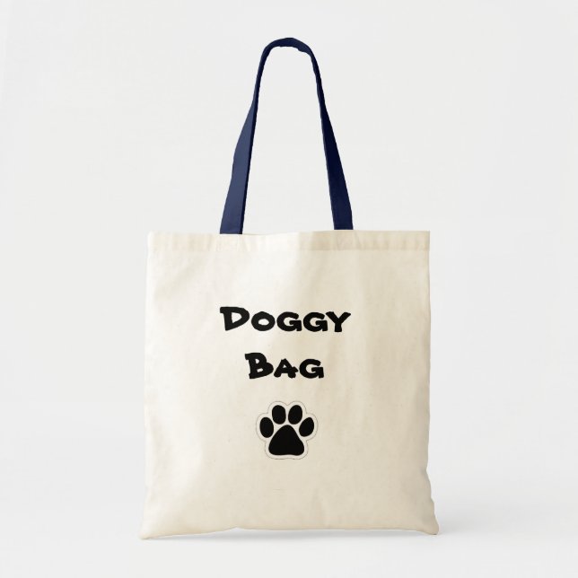 Bolsa Tote pawprint, DoggyBag (Frente)