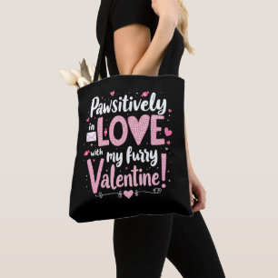 Bolsa Tote Pawsitivamente Apaixonado Pelo Meu Namorados De Fu