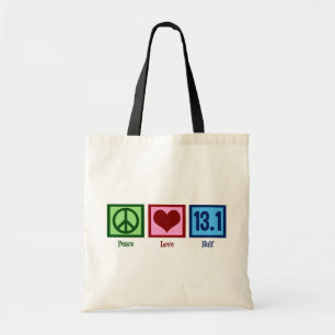 Bolsa Tote Paz Amor 13.1 Meia Maratona