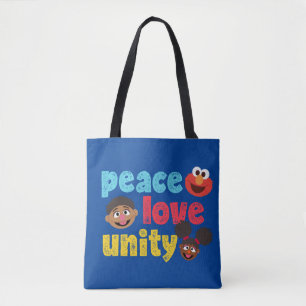 Bolsa Tote Paz e Amor Unidade