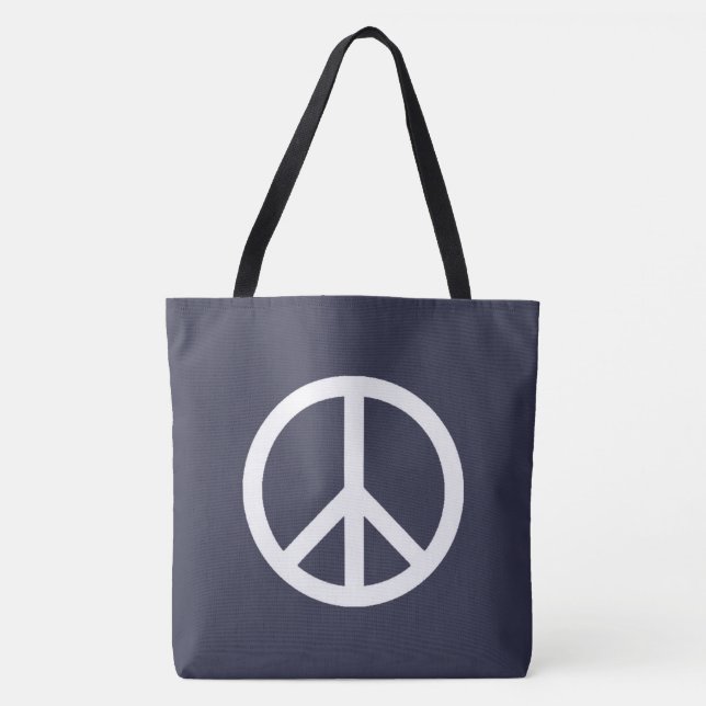 Bolsa Tote Paz legal e clássica (Frente)