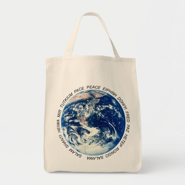 Bolsa Tote Paz na Terra (Frente)