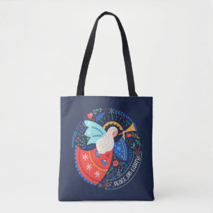 Bolsa Tote Paz na Terra Angel Design