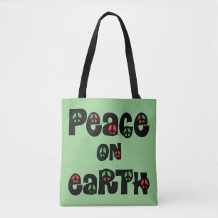 Bolsa Tote Paz No Natal Da Terra