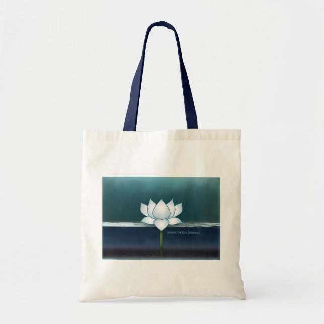 Bolsa Tote Paz Seja A Viagem, Tote Bag (Frente)