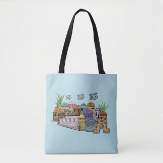 Bolsa Tote Paz sobre Jerusalem