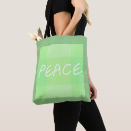 Bolsa Tote Paz verde