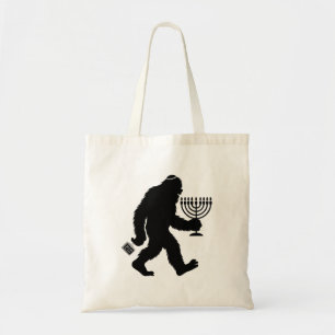 Bolsa Tote Pé Grande Judeu Hanukkah Chanukah Humor Hilário