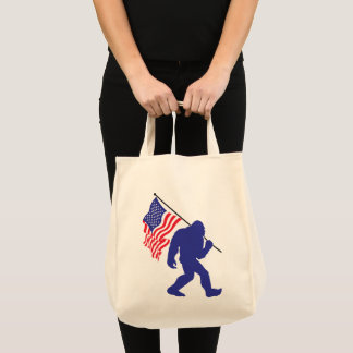 Bolsa Tote Pé Grande Patriótico