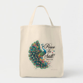 Bolsa Tote Peace be still grocery tote