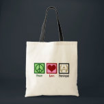 Bolsa Tote Peace Love Paralegal<br><div class="desc">Assistente de Paz e Amor. Se você aprecia fazer um trabalho legal em um escritório de advocacia para um advogado ou advogado,  você vai adorar este bonito presente de assistente jurídico.</div>