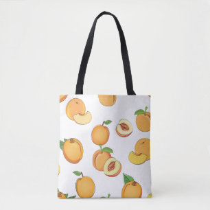 Bolsa Tote Peach Pattern