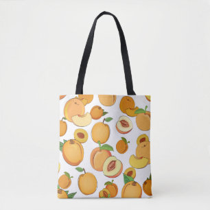 Bolsa Tote Peach Pattern