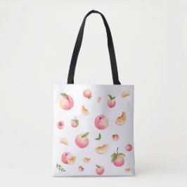 Bolsa Tote Peach Pattern