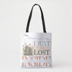 Bolsa Tote Peach Teal Bookish Romance Book Assinatura