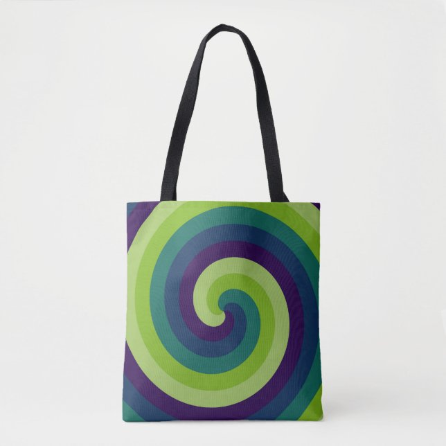 Bolsa Tote Peacock Whirlwind (Frente)