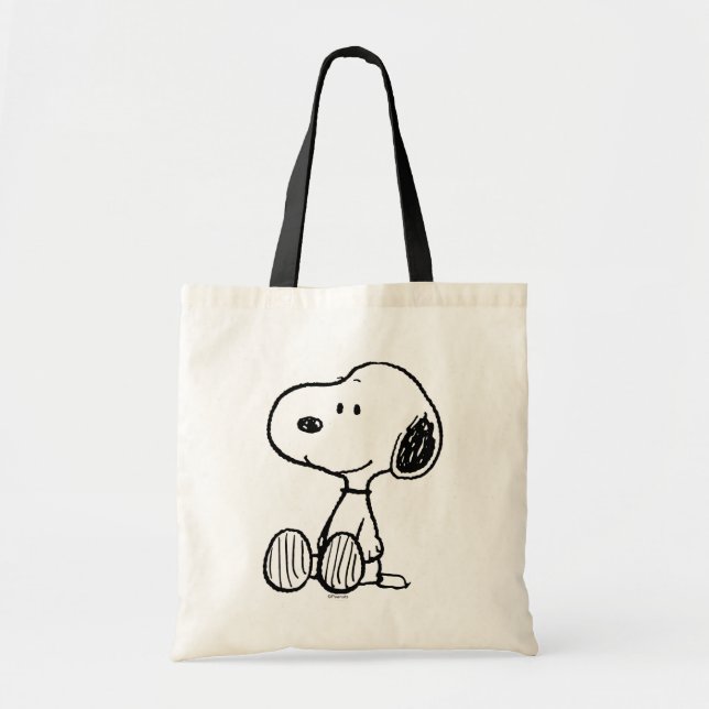 Bolsa Tote PEANUTS | Esnoopia sobre Histórias em quadrinhos b (Frente)