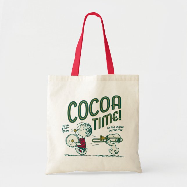 Bolsa Tote Peanuts | Snoopy & Linus Cocoa Time (Frente)
