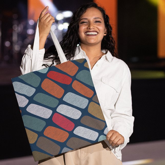 Bolsa Tote Pebbles Scribble (Criador carregado)