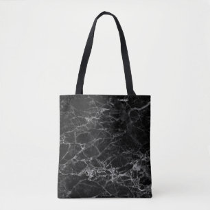 Bolsa Tote Pedra preta de fundo de textura