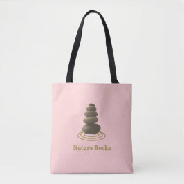 Bolsa Tote Pedras de Desejo Lindas