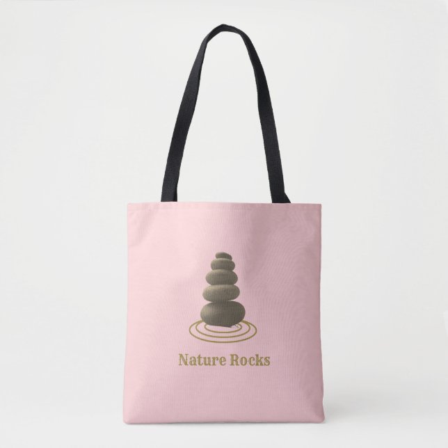 Bolsa Tote Pedras de Desejo Lindas (Frente)