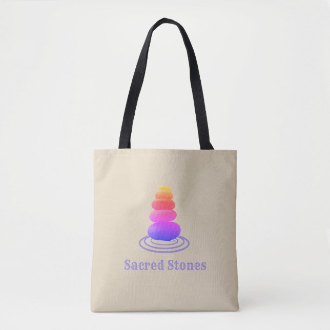 Bolsa Tote Pedras de Desejo Lindas (Frente)