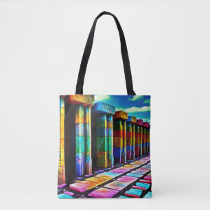 Bolsa Tote Pedras Psicodélicas