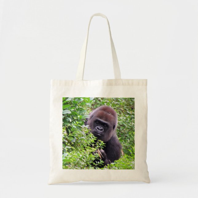 Bolsa Tote Peek-A-Boo Gorilla Tote Bag (Frente)