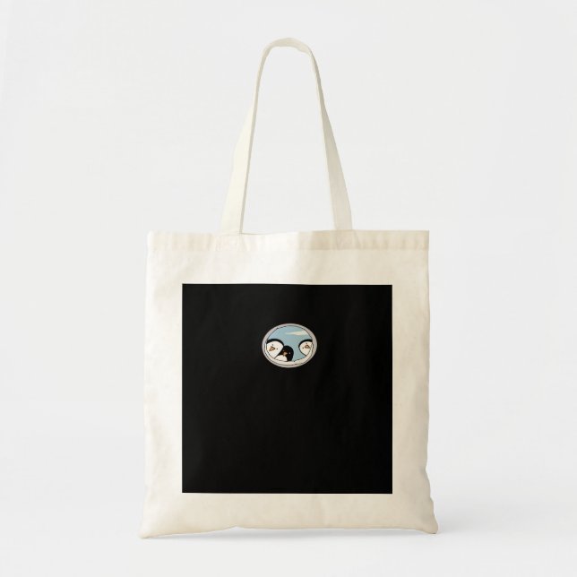 Bolsa Tote Peekabo Penguins (Frente)