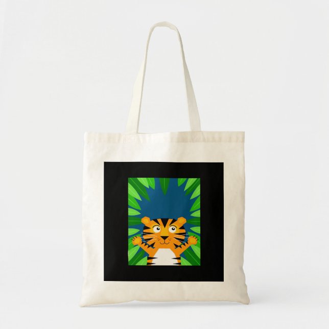 Bolsa Tote Peekabo Tiger (Frente)
