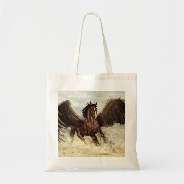 Bolsa Tote Pegasus na asa (Frente)