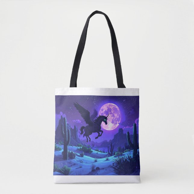 Bolsa Tote Pégasus Noturno (Frente)