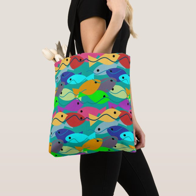 Bolsa Tote Peixe (Close Up)