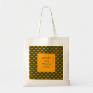Bolsa Tote Peixe Amarelo Verde Bravo A Dizer Latim