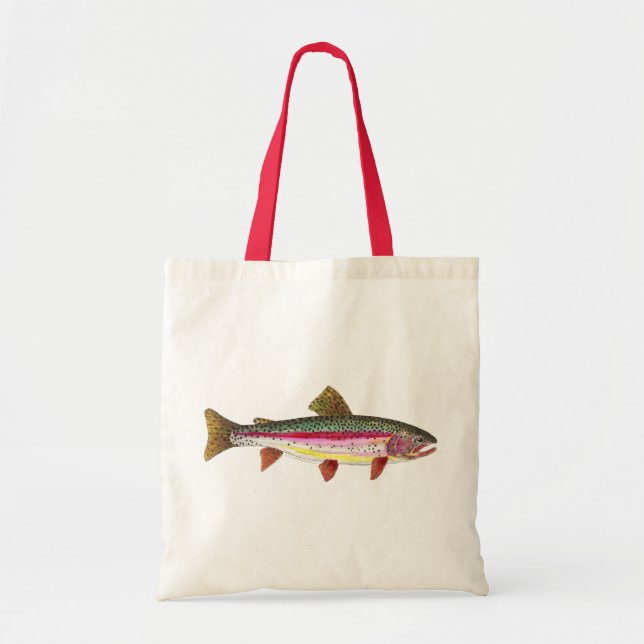 Bolsa Tote Peixe-Arco-Íris (Frente)
