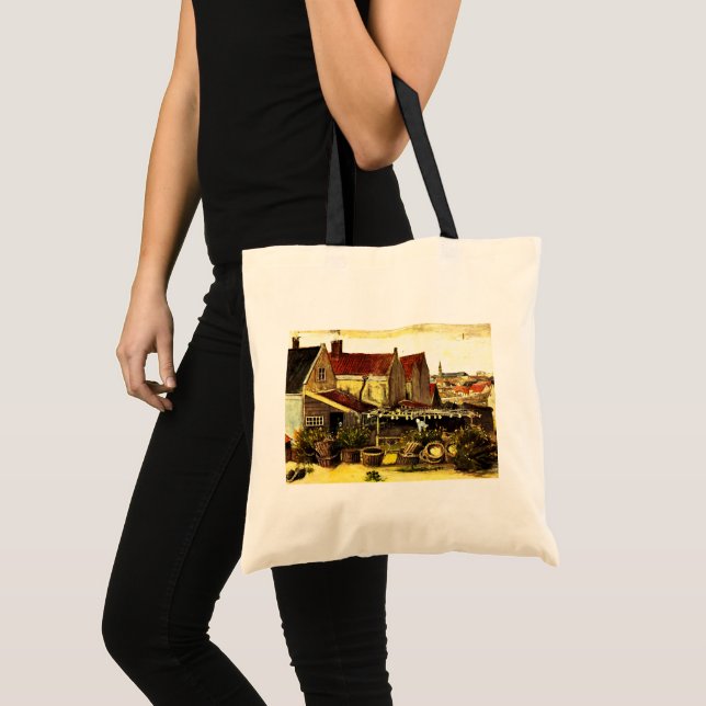 Bolsa Tote Peixe drenado por Vincent van Gogh (Frente (produto))