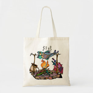Bolsa Tote Peixe-Fogo Artístico